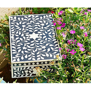 Colección de cajas con incrustaciones de hueso duraderas 2025, joyas hechas a mano y cajas de utilidad con Incrustaciones de nácar de lujo, cajas de alta venta - Product Image 6