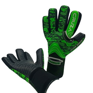 Protective High Quality Waterproof Breathable PU Leather Goalkeeper Gloves Full Finger Lightweight Design Adjustable Wrist <b>Strap</b> - Product Image 5