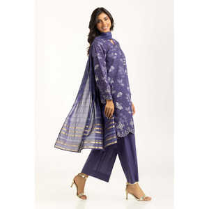 IUSTKSD-1350 Traje Casual Estampado Jacquard Lurex de 3 Piezas - Product Image 6