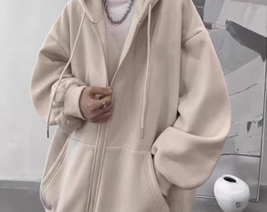 Pull pour hommes printemps et automne modèles Cardigan à capuche veste rembourrée ample hauts décontractés vêtements de sport d'hiver pour hommes livraison DDP - Product Image 5