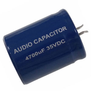 Condensateur électrolytique en aluminium de haute qualité 4700UF 35V pour condensateur audio à courant guidé - Product Image 1