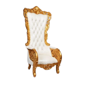 Meubles d'hôtel de luxe royal chaise de trône chaise à dossier haut chaise trône de roi super confortable prix de gros - Product Image 1