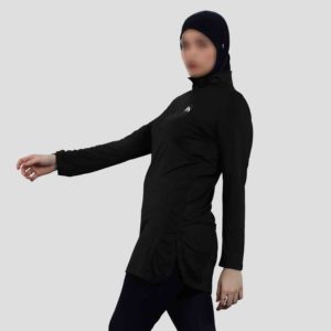 Traje de Baño Islámico Musulmán para Mujer, Diseño 2025, Spandex/Poliéster, con Hiyab, Tallas Grandes, Ropa de Playa - Product Image 1