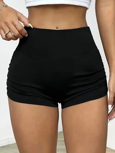 Pantalones cortos de entrenamiento de botín transpirables elásticos para gimnasio para mujer Precio de venta en línea incluido - Product Image 5