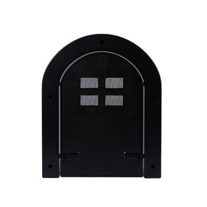 Porte pour animaux <span class=keywords><strong>de</strong></span> compagnie en bois massif américaine pour chats et chiens, permettant une entrée et une sortie libres, porte à clapet pour chat - Product Image 3