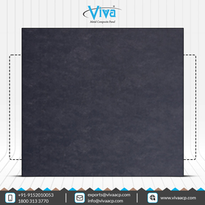 Panneau composite en aluminium Black Panther VA 9009, design innovant, best-seller, pour utilisation murale intérieure et extérieure, en provenance d'Inde - Product Image 3