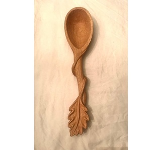 Hermoso Juego de Cucharas de Madera Hechas a Mano con Grabado Láser, Hechas de Madera Natural, Utensilios de Cocina Esenciales, Ecológicos, Más Vendidos - Product Image 2
