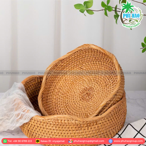 Hot Product RATTAN BASKET for Displaying Fresh Fruits in an Attractive Manner Enhancing the Aesthetic of <b>Your</b> Dining Table - Product Image 4