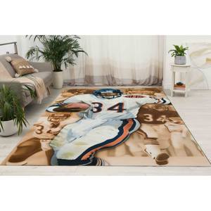 Alfombra Estampada de Walter Payton en Color Marrón - Fácil de Limpiar, Diseño Personalizado, Alfombra Suave No Tejida - Product Image 3