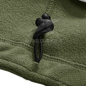 Diseña tu propio logotipo Chaqueta de lana polar Precio al por mayor Chaqueta de lana polar hecha a medida para hombres - Product Image 5