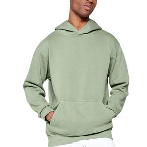 Hombres Loose Fit Drop Shoulder Hip Hop Precio Sudaderas con capucha Sudaderas Unisex Oversized Pullover Hoodies Blank Heavyweight Cotton Hoodie - Product Image 1