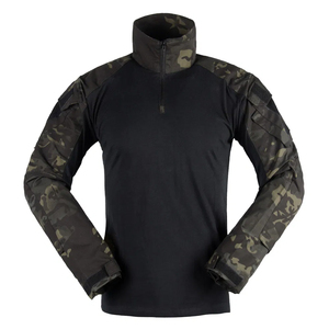Ensemble haut de gamme sur mesure, respirant, imperméable, style camouflage, avec logo personnalisé, vêtements pour hommes teints unis et personnalisés - Product Image 4