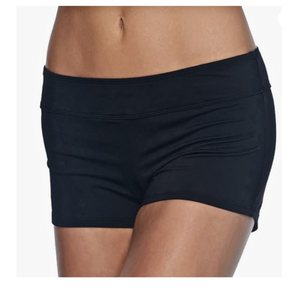 Short de bain Bikini pour femme de haute qualité tricoté 100% coton couleur unie sport - Product Image 3