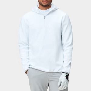 Nouveau design, sweat à capuche unisexe à fermeture éclair sur le côté, 100% coton, uni, léger, vêtements de sport d'hiver, pull d'entraînement - Product Image 1