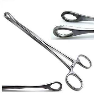 <b>Sponge</b> Holding Forceps Stainless Steel Surgical Instrument - Product Image 1