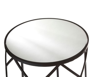 Meilleure vente Table d'appoint faite à la main au design moderne avec cadre en fil métallique pour le bureau, la maison et les restaurants commerciaux. - Product Image 3