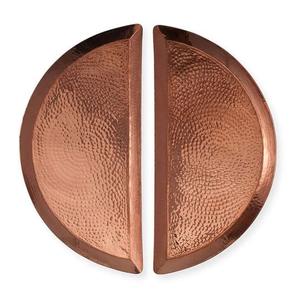 Plateau de service en cuivre Plateaux de fruits Forme carrée sûre Plateau de service alimentaire en cuivre Taille personnalisée Restaurant à domicile utilisé - Product Image 5