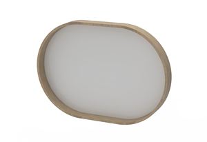 Espejo de pared de madera artesanal, diseño moderno para uso decorativo, agrega elegancia atemporal a su hogar - Product Image 3