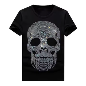 Camiseta de Hombre de Alta Calidad, 100% Poliéster, Corte Holgado, Logotipo Frontal, Cuello Redondo, Secado Rápido, Transpirable, Casual, Talla Grande, Lavado Ácido - Product Image 2