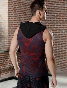Wholesale Bodybuilding <b>Men</b> <b>Sleeveless</b> <b>Hoodies</b> - Product Image 5