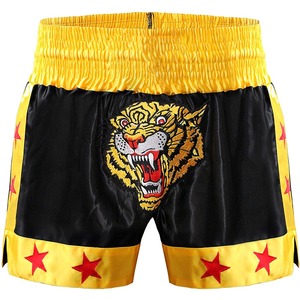 กางเกงมวยไทยเอวยางยืดดีไซน์ใหม่เอวกลางเข้ารูประบายอากาศสำหรับผู้ชายผู้หญิงบริการ OEM - Product Image 4