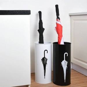 ขาตั้งร่มโลหะชุบสีเงินรูปทรงโบราณพร้อมที่ยึด7ชิ้นสำหรับโรงแรมใช้ในครัวเรือนล็อบบี้จัดเก็บของโลหะที่ดีที่สุด - Product Image 4