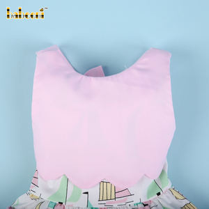 Venta al por Mayor de Ropa de Bebé Personalizada 100% Algodón de Lujo con Burbujas de Aire, Bordado a Mano con Diseño de Velero, Cierre de Botones, Primavera Verano - Product Image 2