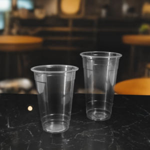 ถ้วยพลาสติกแบบใช้แล้วทิ้งผนังชั้นเดียว95มม. ดีไซน์ PP จุได้16/20/24ออนซ์สำหรับเครื่องดื่มเย็นๆขนมหวานและเครื่องดื่ม - Product Image 2