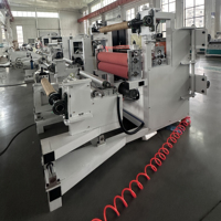 Machine de découpe et de rembobinage de film PE Mintai, découpeuse et rembobineuse de rouleaux de film plastique jumbo pour emballages flexibles