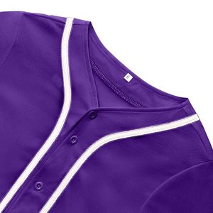 เสื้อเจอร์ซีย์เล่นเบสบอลผ้าซับลิเมชันเสื้อเจอร์ซีย์เล่นเบสบอลมีตราสินค้า - Product Image 4