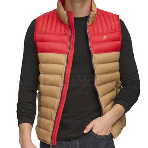 Chaleco acolchado de poliéster transpirable informal a la moda de invierno 2025, nuevo diseño, cuello mandarín, ropa exterior, servicio OEM, precio al por mayor - Product Image 5