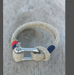 Beautifully Handmade Hemp <b>Rope</b> <b>Bracelet</b> Hot Selling <b>Rope</b> Sailor <b>Bracelet</b>, Coustmized <b>Bracelet</b> - Product Image 1