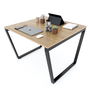 Minimalist Design HBTC045 Trapeze <b>Footrest</b> Durable 2-in-1 100x100cm Plywood Wood with Melamine Finish Bn Cm - Product Image 2