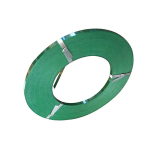 Nastro Metallico Elastico Personalizzato Verniciato per Reggiatura di Acciaio e Pallet in Logistica e Imballaggio Flessibile - Product Image 1