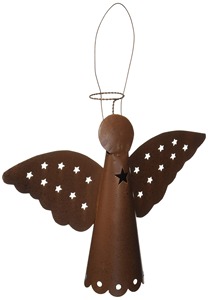 Adornos Navideños de Metal Hechos a Mano, Figuras Festivas de Lujo para Fiesta en Casa - Product Image 1