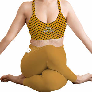 Conjunto de Yoga de Alto Rendimiento, Conjunto de Fitness Moldeador del Cuerpo, Leggings y Top Elásticos Suaves, Nuevo Conjunto de Yoga para Mujer - Product Image 6