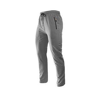 New Arrival Plus Size Workout Trousers Breathable Windbreaker Style Factory Direct Men Windproof Workout <b>Pants</b> - Product Image 3