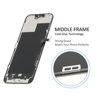Écran OLED dur Elekworld pour iPhone 13 Pro 13 Pro Max 12 X XS 14 15 Plus écran lcd