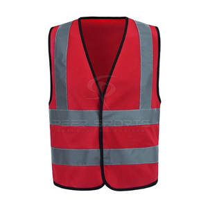 Gilet de sécurité léger et respirant avec fermeture velcro sécurisée Utilisation diurne et nocturne Réfléchissant et lumineux pour une meilleure visibilité - Product Image 1
