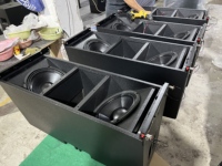 Nueva estructura profesional pasivo doble 10 ''Line Array altavoz Proaudio sistema de sonido al aire libre