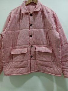 เสื้อแจ็กเก็ตผ้าฝ้ายพร้อมกระเป๋าสำหรับผู้ชาย - Product Image 3