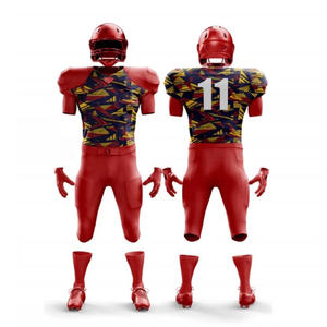 Paquete de uniforme de fútbol americano para equipos de secundaria, camisetas de casa y visitante con pantalones, traje de equipo completo de talla grande - Product Image 5