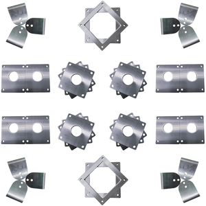 Piezas de acero inoxidable cortadas con láser CNC OEM de alta precisión para aplicaciones industriales Proveedor certificado ISO - Product Image 3