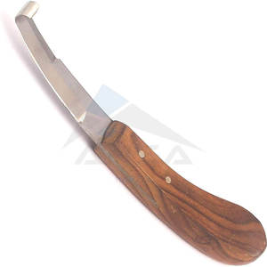 Cuchillo de pezuña de alta calidad, instrumentos veterinarios duraderos de mano derecha para herradores, recorte de pezuñas, cuidado de pezuñas de equino y ganado - Product Image 2