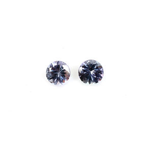 แทนซาไนต์ธรรมชาติ4มม. กลมตัดพลอยหลวม0.20Cts - Product Image 3