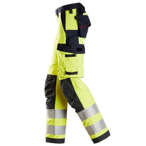 Pantalon de travail à bavette d'hiver de sécurité pour hommes en gros Pantalon de sécurité durable à bavette de haute qualité 2025 - Product Image 4