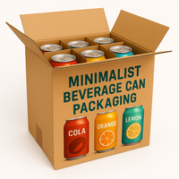 Porte-Bouteilles Recyclable pour Boissons, 12 Bouteilles de 500 ml, Carton d'Expédition pour Bière et Boissons
