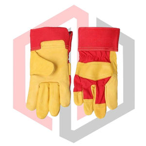 ถุงมือหนังสำหรับงานหนัก ทนทานต่อการฉีกขาด ระบายอากาศได้ดี ป้องกันไฟฟ้าสถิตย์ สำหรับดับเพลิง ปราศจากซิลิโคนและแป้ง - Product Image 5