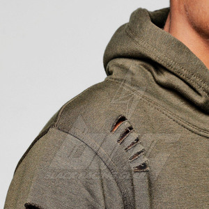 Vente en ligne de survêtements pour hommes en détresse écologiques Survêtements pour hommes de marque privée durables - Product Image 5