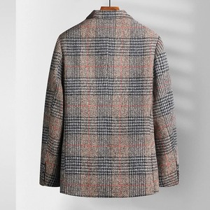 Costumes d'affaires haut de gamme pour hommes, à double boutonnage, anti-froissement, respirants, confortables, à la mode, avec fermeture éclair - Product Image 2